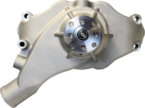 Engine Water Pump Mechanical Short Style High Flow Model Satin BB Chevy Proform