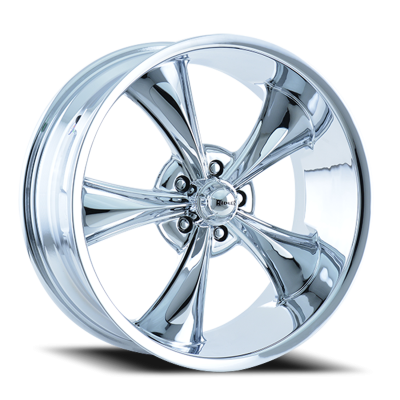 Ridler Wheels Aluminum Wheels 695 CH 17x7 Chrome 5 On 114.3 Bolt Pattern 0 Offset