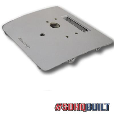 18-19 GM 1500 2018-2020 GM 2500/3500 Switch Pros 9100 Overhead Keypad Mount W/O Sunroof W/O Power Sliding Rear Window With Garage Door Opener Shale Color Panel SDHQ Offroad