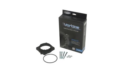 Throttle Body Spacer 1 Inch 09-12 RAM 1500-3500/Durango/Aspen Black Volant