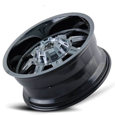 Mayhem Offroad Wheels Monstir 8100 CH 20x10 -12 Off Set 5 Lug 5.03 BSM 110 Bore Cast Aluminum