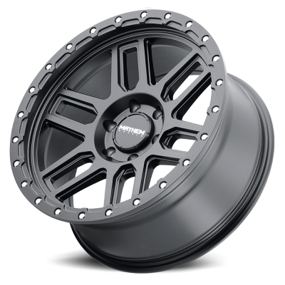 Mayhem Offroad Wheels Delta 8304 MB 17x9 Matte Black Lip Black 0 Off Set 5 Lug 5 BSM 108.1 Bore Cast Aluminum