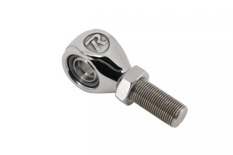 Polished R-Joint 3/4-16 Left Hand X 5/8 Bolt Bearing Spacers For Bracket Spacing Of 1.75 Inch Ridetech