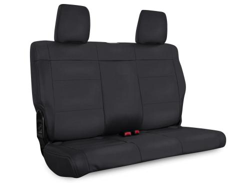 Rear Seat Cover for 11-12 Jeep Wrangler JK 2 Door All Black PRP Seats