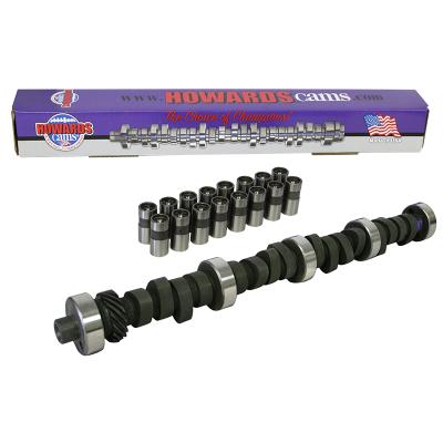 Mechanical Flat Tappet Camshaft & Lifter Kit; 1969 - 1996 Ford 351W 2800 to 6800 Howards Cams CL221362-06