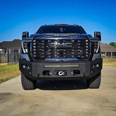 2024+ Sierra 2500/3500 Attitude Front Winch Bumper With Parking Sensors