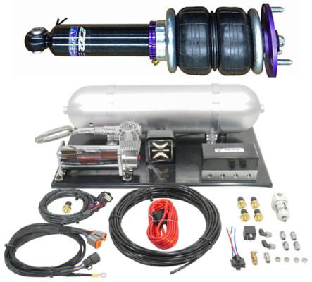 Air Struts w/ VERA AccuAir e+ Connect Pressure 06-10 Mazda 5 D2 Racing