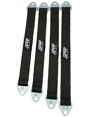 6 inch Quad Wrap Limit Strap Black PRP Seats