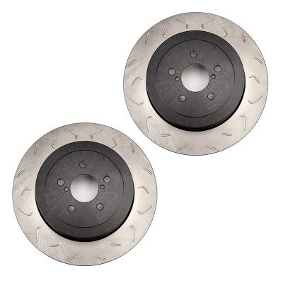 Slotted Rear Rotor Pair Subaru STI 2004 FactionFab