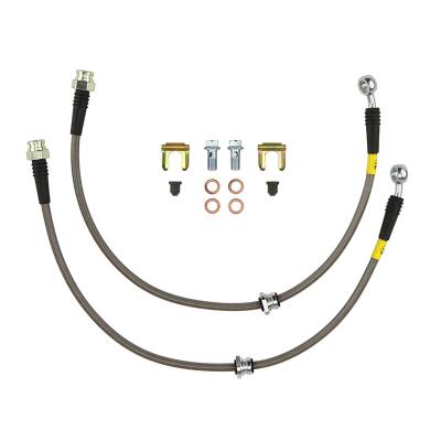 Rear Stainless Steel Brake Lines Subaru STI 2004-2007 FactionFab