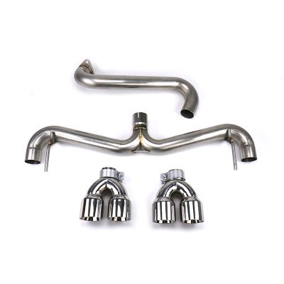 Axle Back Exhaust Polished Tips STI 2008-2014 / WRX 2011-2014 Hatchback FactionFab