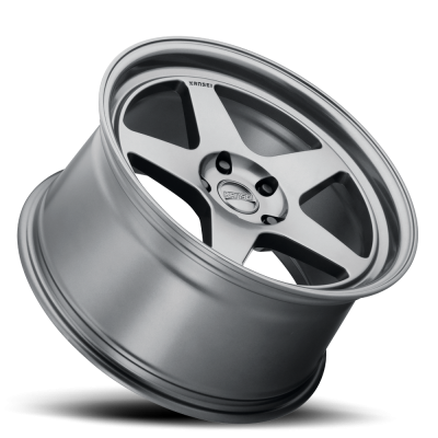 Aluminum Wheels 17x9 KNP K12G Gloss Gunmetal Gray 5x100 Bolt Pattern 35 Offset Kansei Wheels