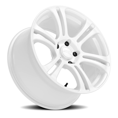 Aluminum Wheels 18x9 Neo K16W Gloss White 5x114.3 Bolt Pattern 22 Offset Kansei Wheels