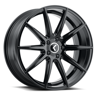 Cast Aluminum Wheels Hella 157 GBM 22x8.5 Machined Gloss Black 5 on 108/5 on 114.3 Bolt Pattern 40 Offset Kraze Wheels