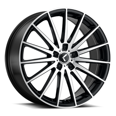 Cast Aluminum Wheels Rogue 182 CH 22x8.5 Chrome 5 on 110/5 on 115 Bolt Pattern 40 Offset Kraze Wheels