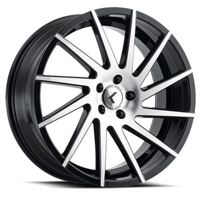 Cast Aluminum Wheels Rogue 182 GBM 20x8.5 Machined Gloss Black 5 on 108/5 on 114.3 Bolt Pattern 40 Offset Kraze Wheels