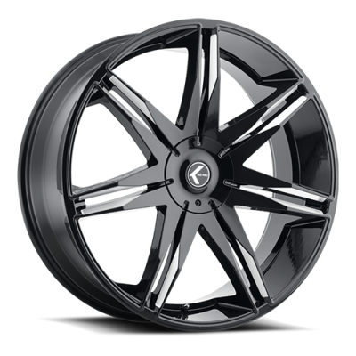 Cast Aluminum Wheels Rogue 182 CH 18x8 Chrome 5 on 100/5 on 114.3 Bolt Pattern 40 Offset Kraze Wheels