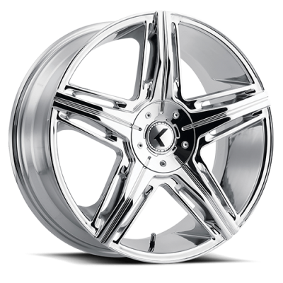 Cast Aluminum Wheels Ricochet KR184 CH 20x8.5 Chrome 5 on 112/5 on 114.3 Bolt Pattern 38 Offset Kraze Wheels