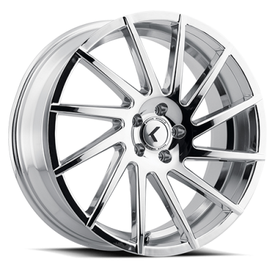Cast Aluminum Wheels Double Down KR185 CH 20x8.5 Chrome 5 on 108/5 on 114.3 Bolt Pattern 38 Offset Kraze Wheels