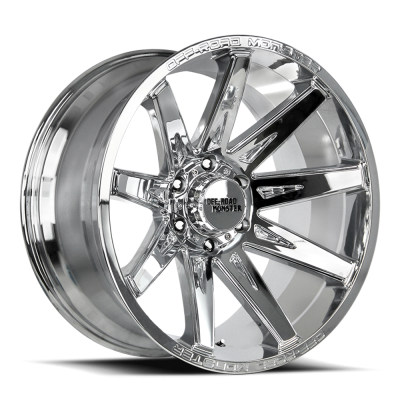 Aluminum Wheels 20x10 M25 C Series Chrome 5 On 127 Bolt Pattern -19 Offset Off Road Monster