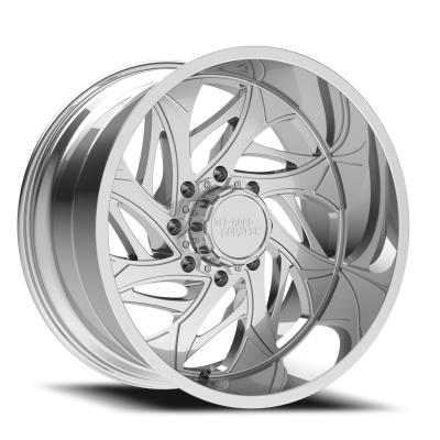 Aluminum Wheels 22x12 M28 C Series Chrome 5 On 127/5 On 139.7 Bolt Pattern -44 Offset Off Road Monster