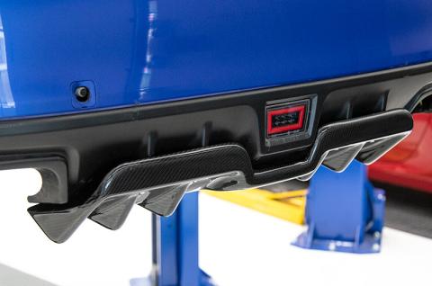 A1 Style Carbon Fiber Rear Diffuser- 15-Present Subaru WRX STI OLM Outside Line Motoring