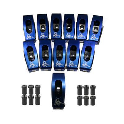 1.5 SBC Narrow Body Race Series Rocker Arms Chevy V-6, Vortec Set 3/8 Inch Scorpion Racing Products
