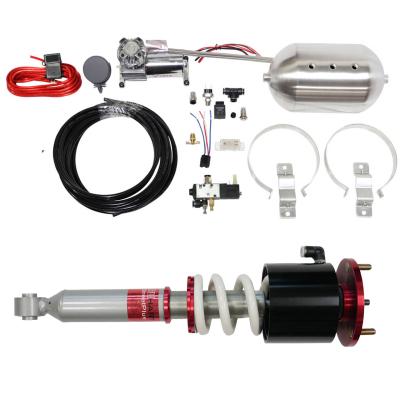 StreetPlus Coilovers w/ Front Air Cups Plus Gold Control System For 05+ Dodge Charger 08+ Dodge Challenger 05-08 Dodge Magnum AWD TruHart