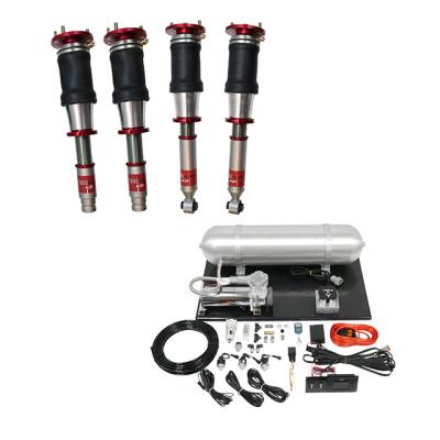 AirPlus Air Struts w/ VERA Basic Management For 97-99 Acura CL 90-97 Honda Accord FWD TruHart
