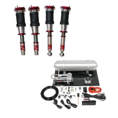 AirPlus Air Struts w/ VERA Essential Management For 01-03 Acura CL 98-03 Acura TL 98-02 Honda Accord TruHart