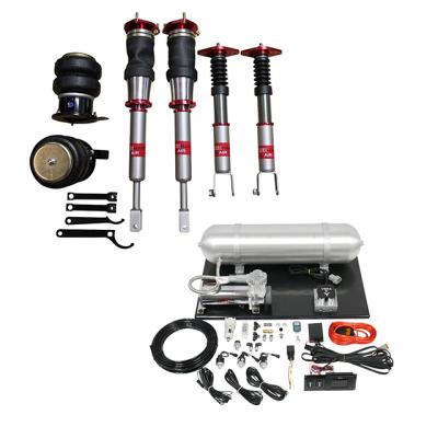 AirPlus Air Struts w/ VERA Element Management For 07-08 Infiniti G35 Sedan 08-13 Infiniti G37 Coupe 07-14 Infiniti G37 Sedan 14-15 Infiniti Q60 Coupe 09+ Nissan 370Z RWD TruHart