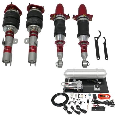 AirPlus Air Struts w/ VERA Evo Bluetooth Management For 09-19 Toyota Corolla Sedan 03-13 Toyota Matrix FWD TruHart