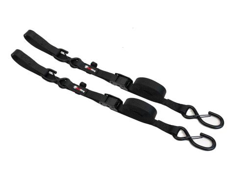 1 Inch x 8 Foot Cam-Lock Tie Down with Soft-Tie (2 Pack) PRP Seats