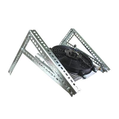 Xtrude Tranmission Cooler with Fan Complete Kit for 5/16in Lines (Silverado/Sierra/Ford) BD Diesel