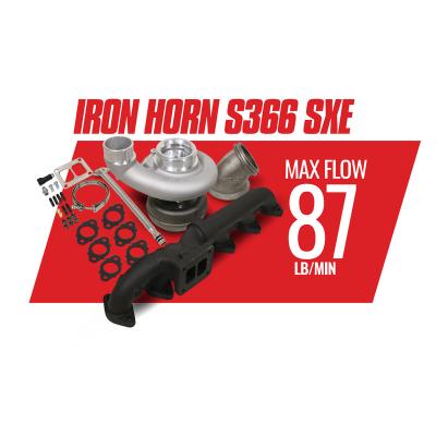 Iron Horn 5.9L Cummins Turbo Kit S366SXE/80 0.91AR Dodge 2003-2007 RAM 2500/3500 BD Diesel