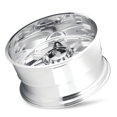 Cast Aluminum Wheels Sevenfold 9111 PO 20x10 Polished 6 On 135 Bolt Pattern -25 Offset Cali Offroad Wheels