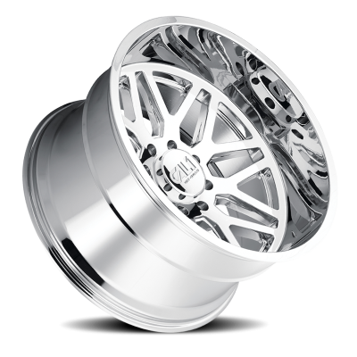 Cast Aluminum Wheels Invader 9115 CH 22x12 Chrome 6 On 135 Bolt Pattern -51 Offset Cali Offroad Wheels