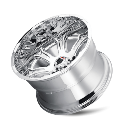 Bomb AT154 Chrome 20X12 5-127 -44MM 78.1MM Off Road Wheels American Truxx