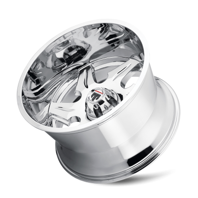 Ninja AT163 Chrome 20X12 5-139.7 -44MM 87.1MM Off Road Wheels American Truxx