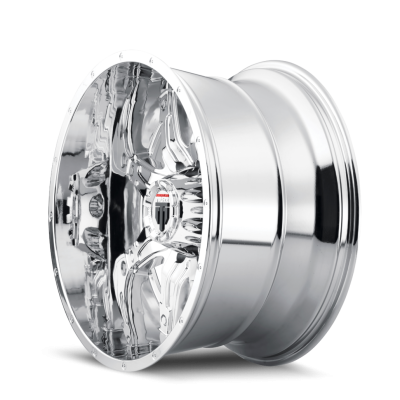 Lonestar AT185 Chrome 22X12 5-127 -44MM 78.1MM Off Road Wheels American Truxx