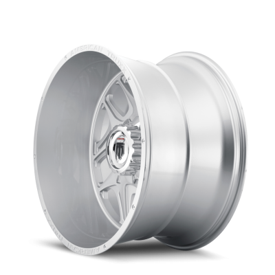 Sweep AT1900 Brushed Milled 22X12 5-127/5-139.7 -44MM 78.1MM Off Road Wheels American Truxx
