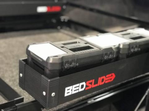 Bedslide Black BedBin Complete 5 Piece Kit