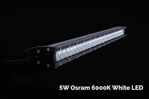 42 Inch Slim Single Row LED Bar Cali Raised LED