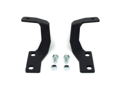 10-21 Lexus GX 460 Low Profile LED Ditch Light Mounting Brackets Cali Raised LED