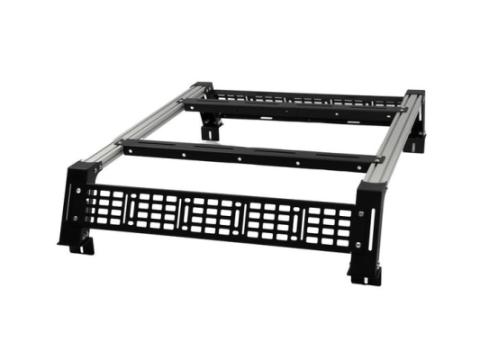 Mid Height 10 Inch Overland Bed Rack Short Bed Cali Raised LED