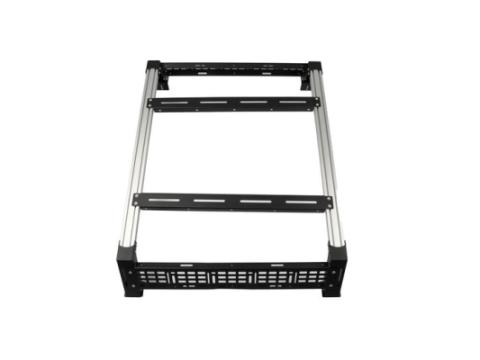 Mid Height 10 Inch Overland Bed Rack Short Bed Cali Raised LED