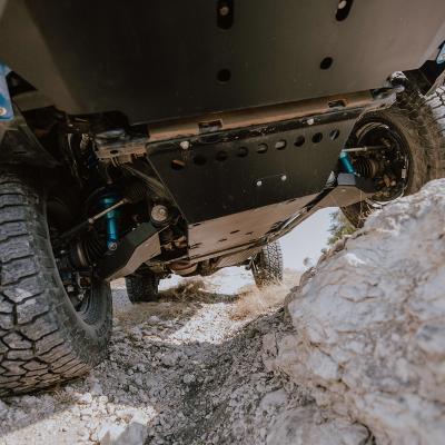 2014-Present 4Runner Complete Skid Plate Collection Steel/Powdercoat Cali Raised LED