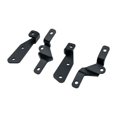 Ditch Light Mount Kit Fits 21-Present Ford Bronco Raptor - (2) 3X2 18W LED Pods/(2) 3X2 18W Amber LED Pods Cali Raised LED