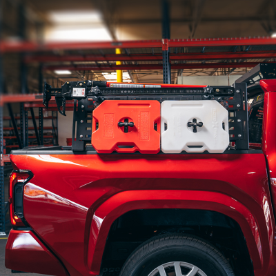 Overland Bed Rack For 24-Present Toyota Tacoma/Long Bed Mid Height Rack Cali Raised LED