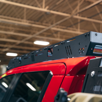 Premium Roof Rack For 24 Toyota Tacoma - No Lighting Cut Out Cali Raised LED